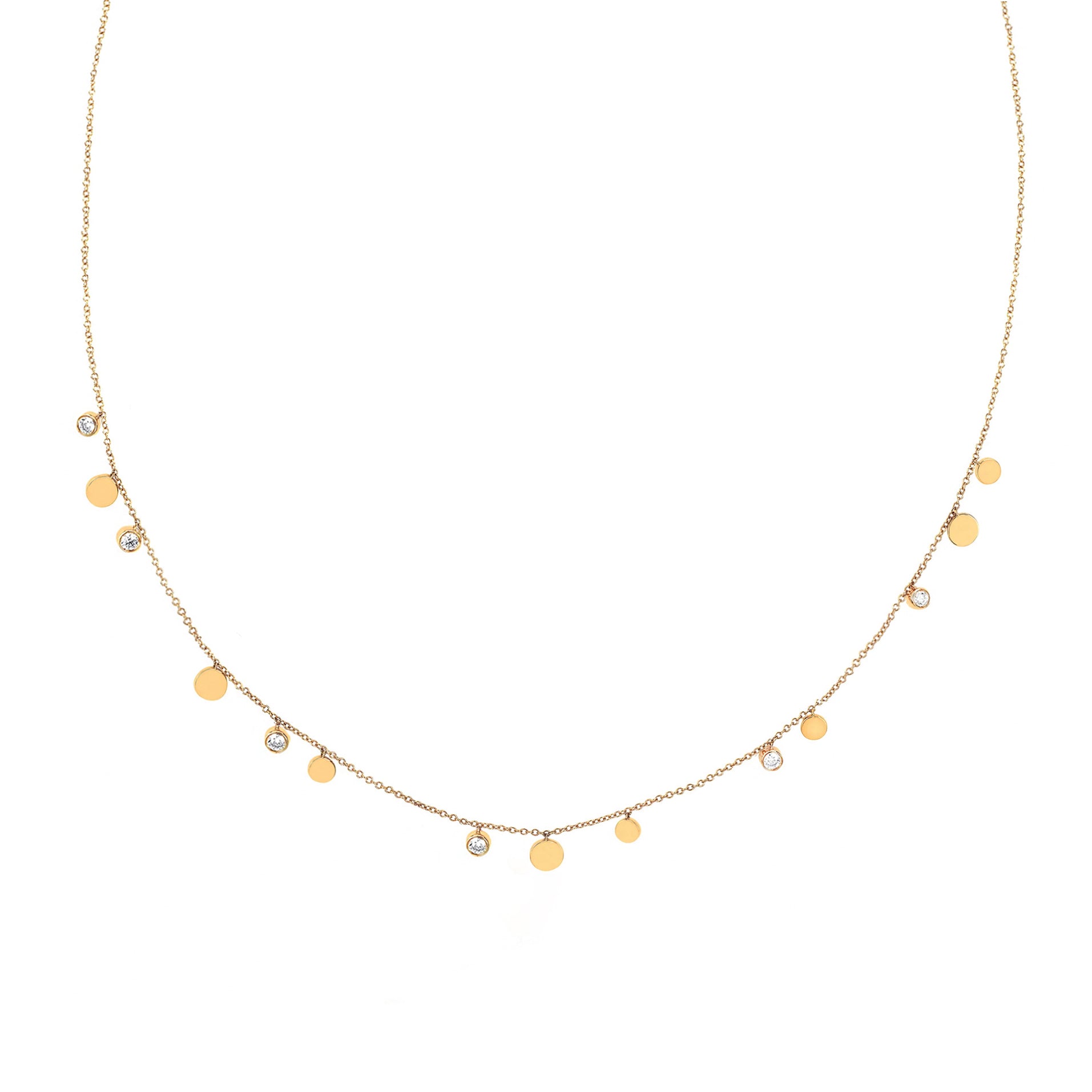 Ibu Cz Disc Necklace | BITS OF BALI JEWELRY