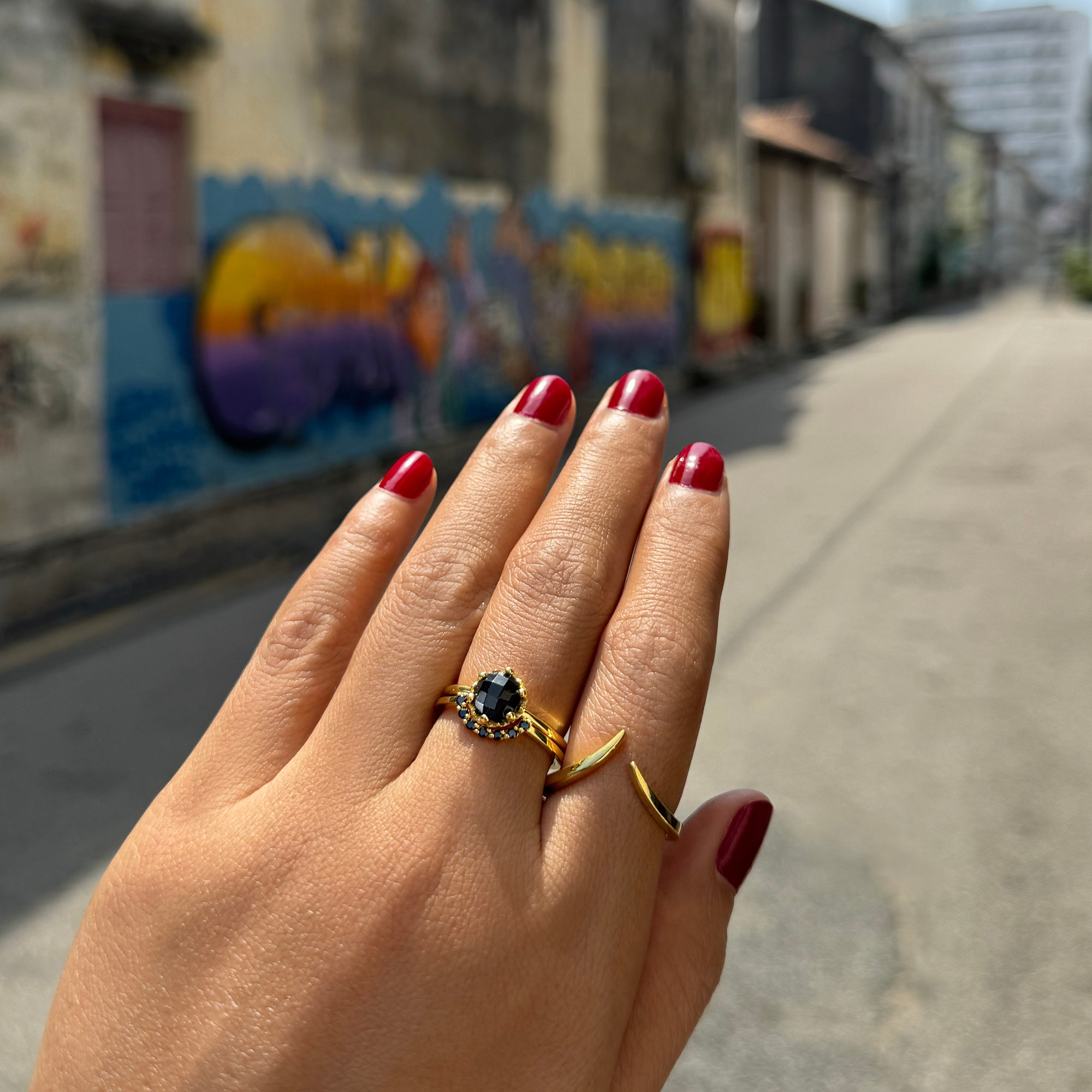 Ibu Solid Plain Tusk Ring | BITS OF BALI JEWELRY