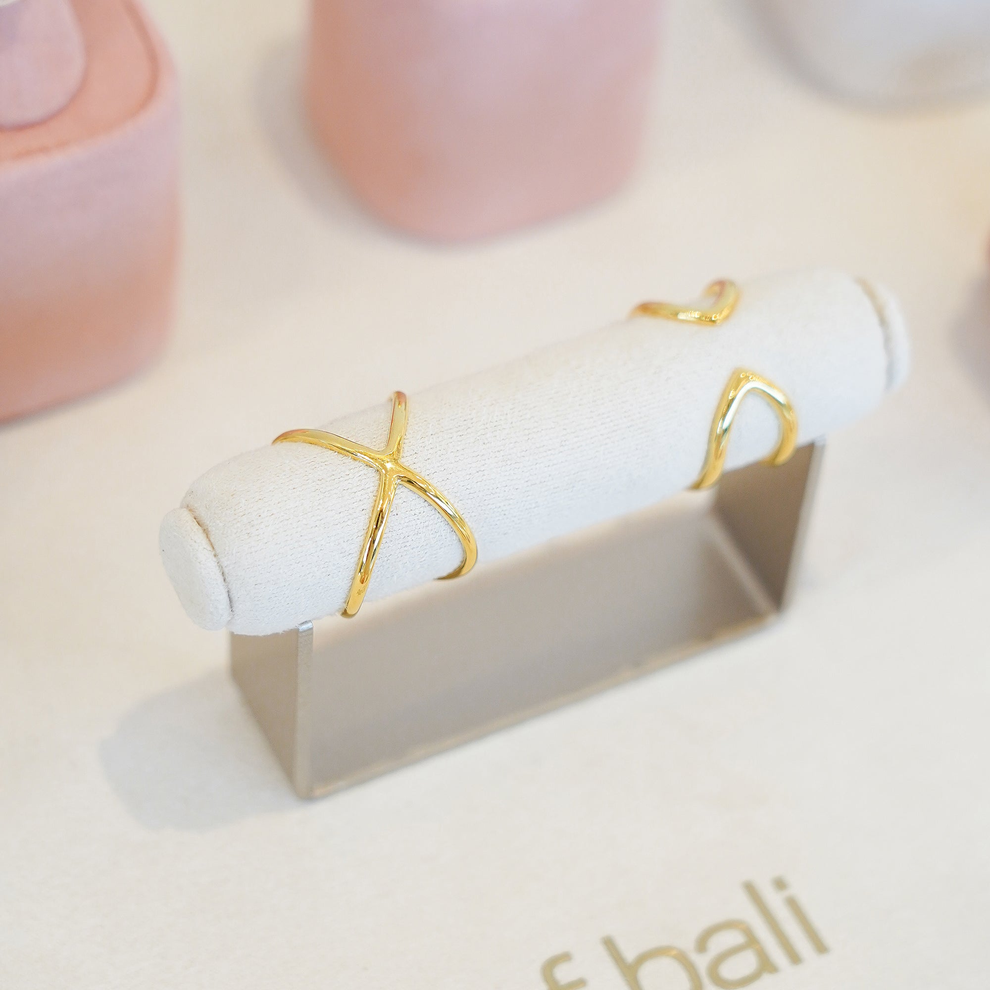 Double Cross Ring - Sterling Silver | BITS OF BALI JEWELRY