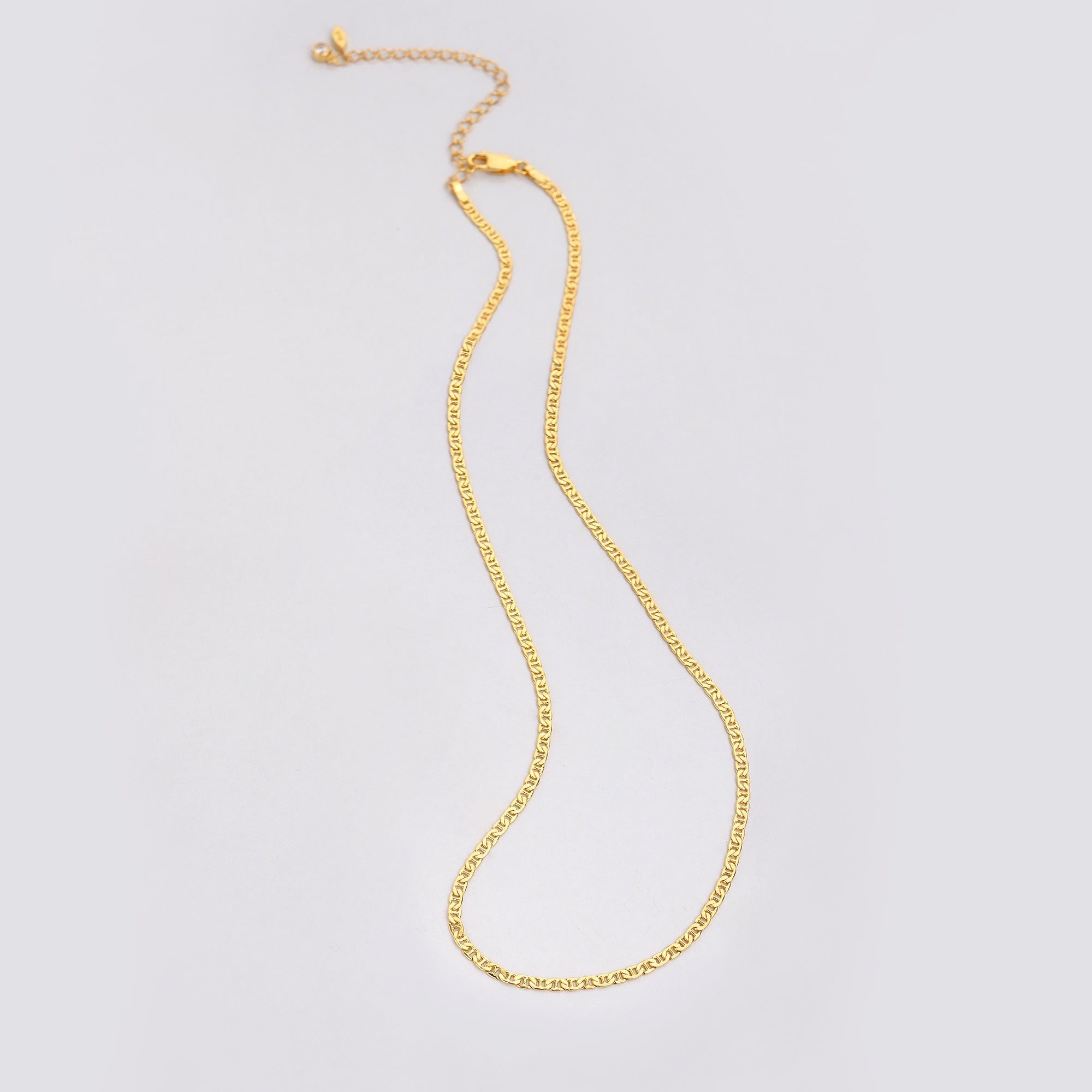 Fancy Figaro Necklace - Gold Vermeil