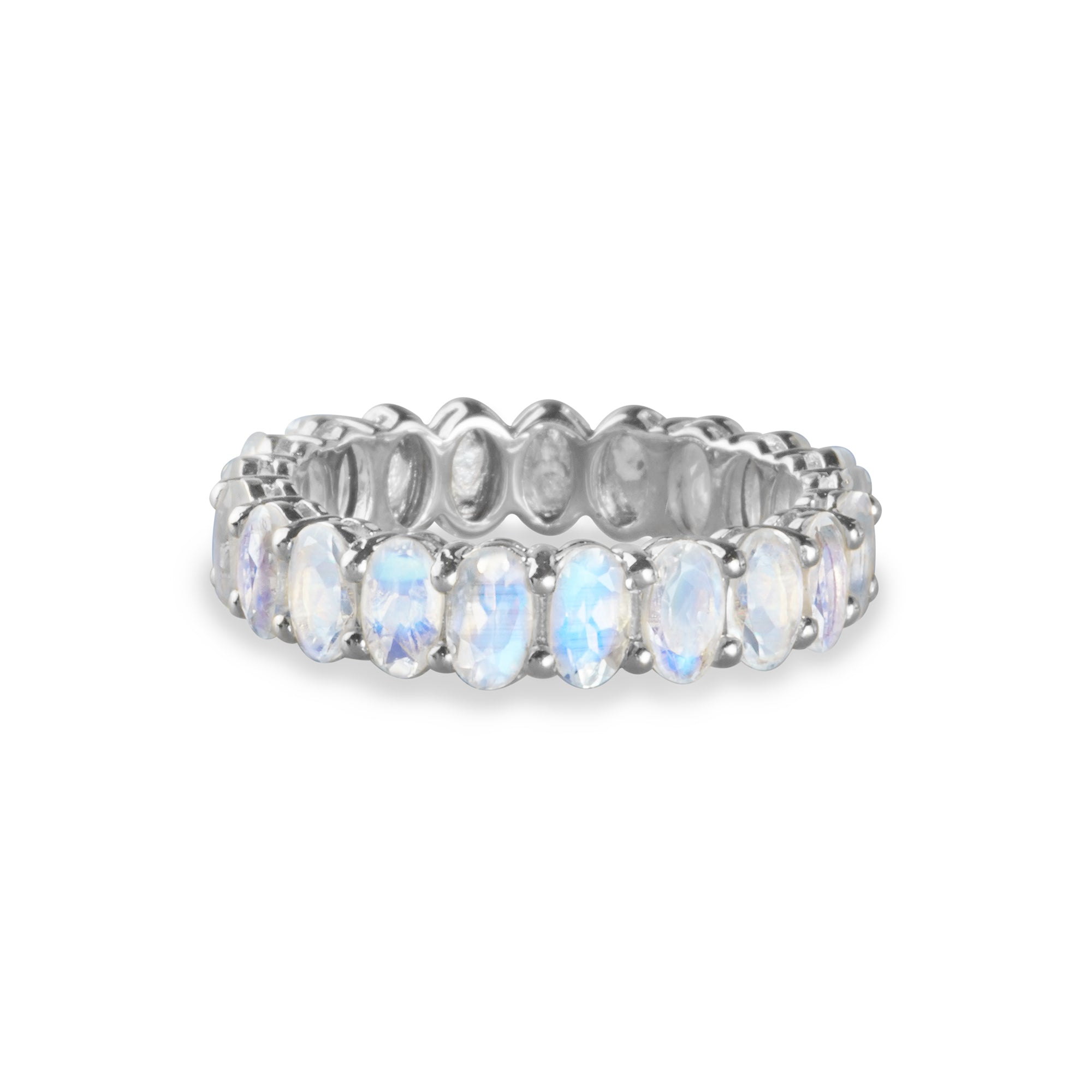 Ibu Rainbow Moonstone Eternity Band | BITS OF BALI JEWELRY