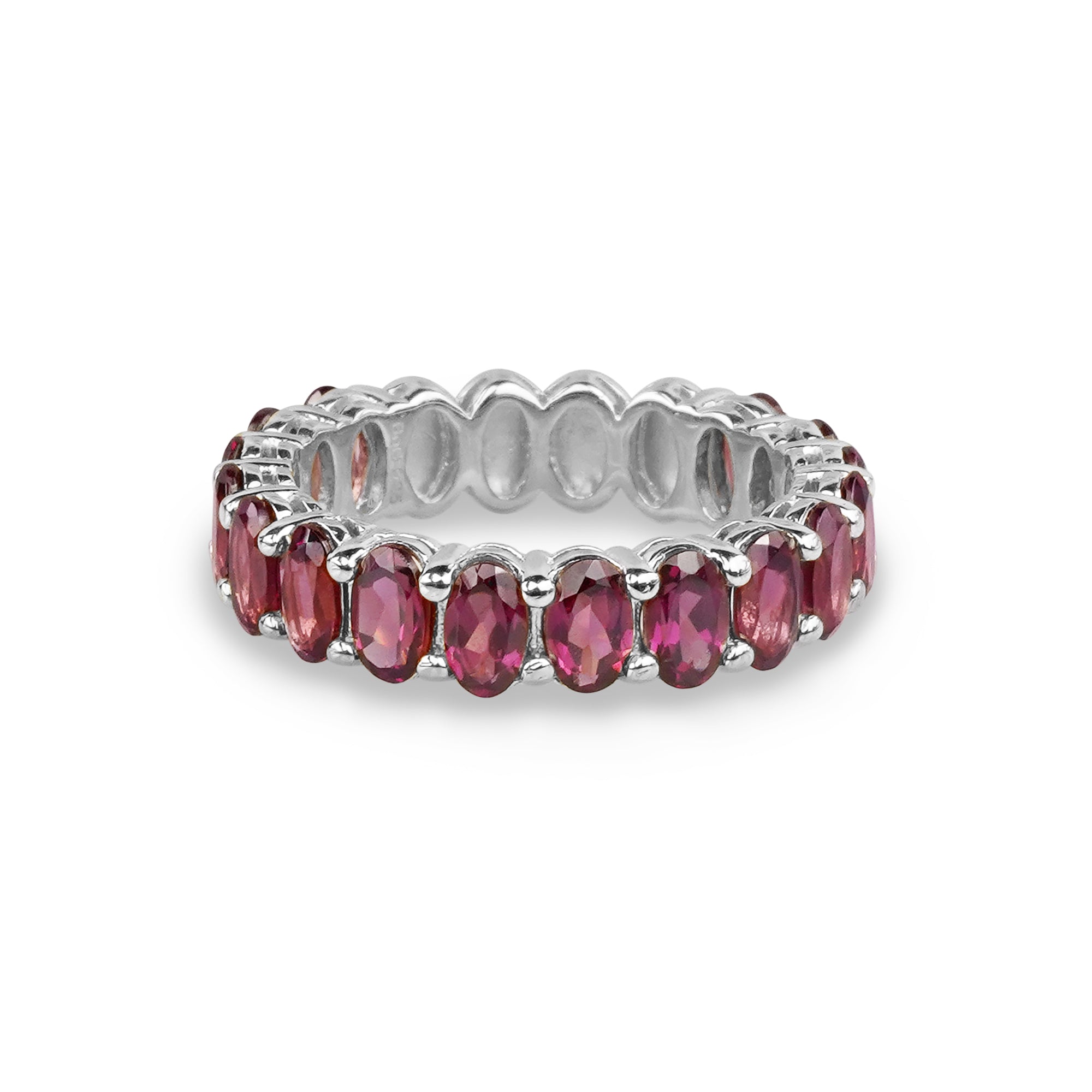Ibu Rhodolite Eternity Band | BITS OF BALI JEWELRY