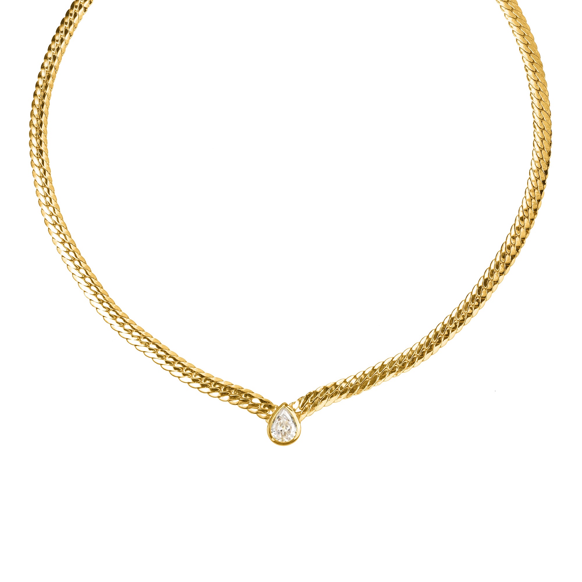 Ibu Luxe Necklace - Cz | BITS OF BALI JEWELRY