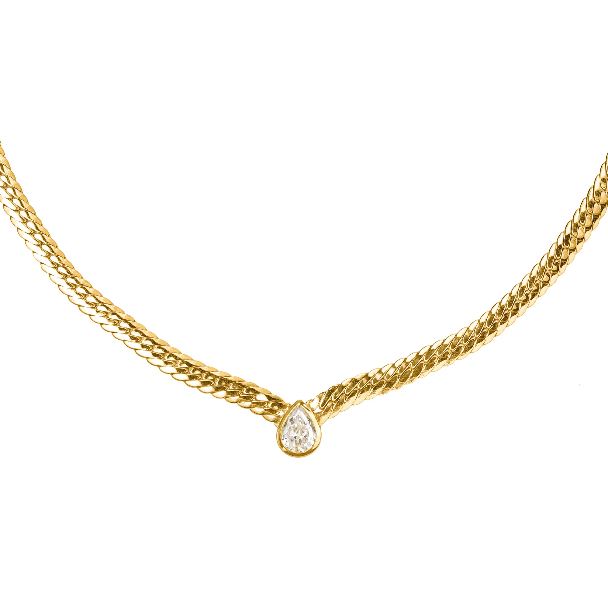 Ibu Luxe Necklace - Cz | BITS OF BALI JEWELRY