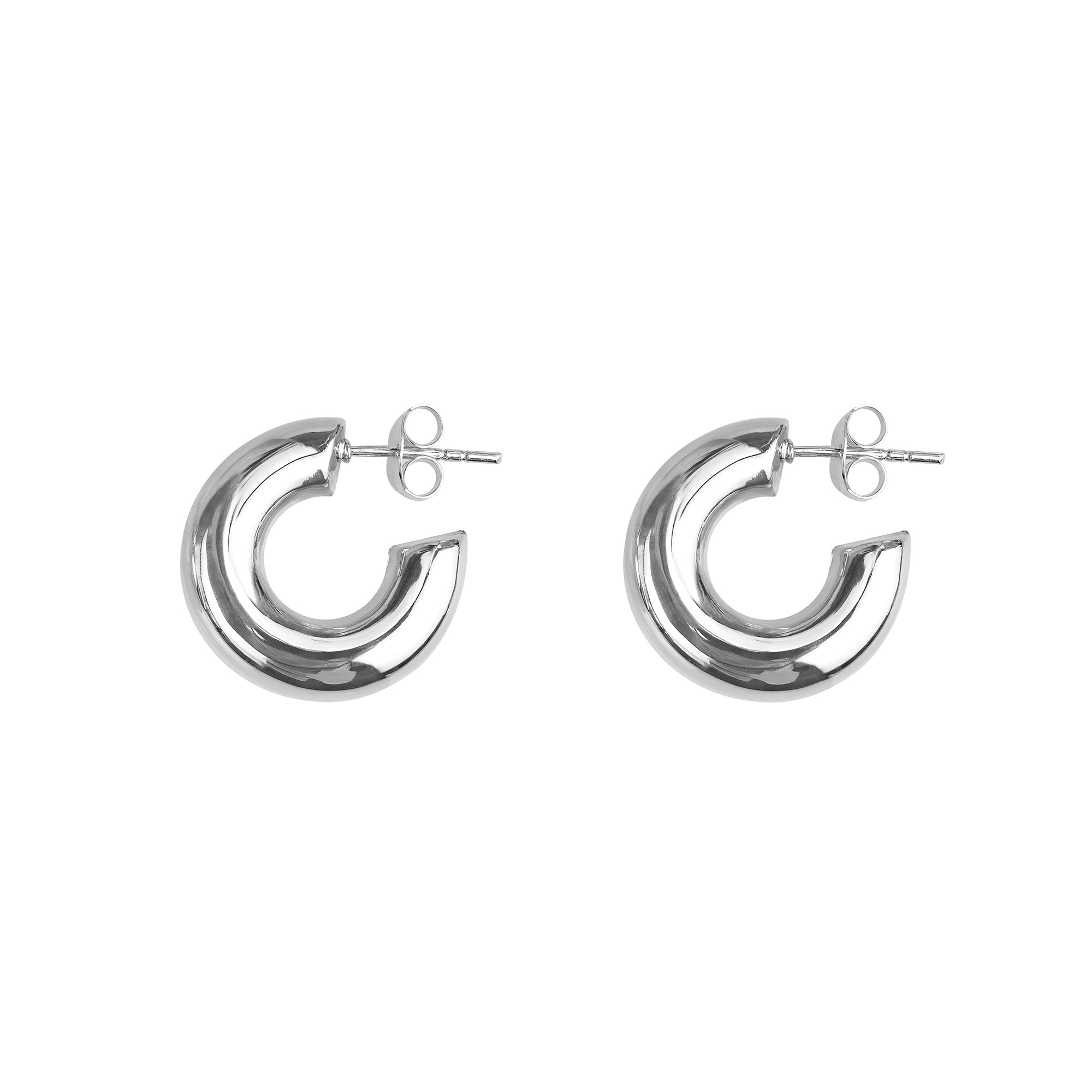 Ibu Small Thick Hoop Earrings | BITS OF BALI JEWELRY