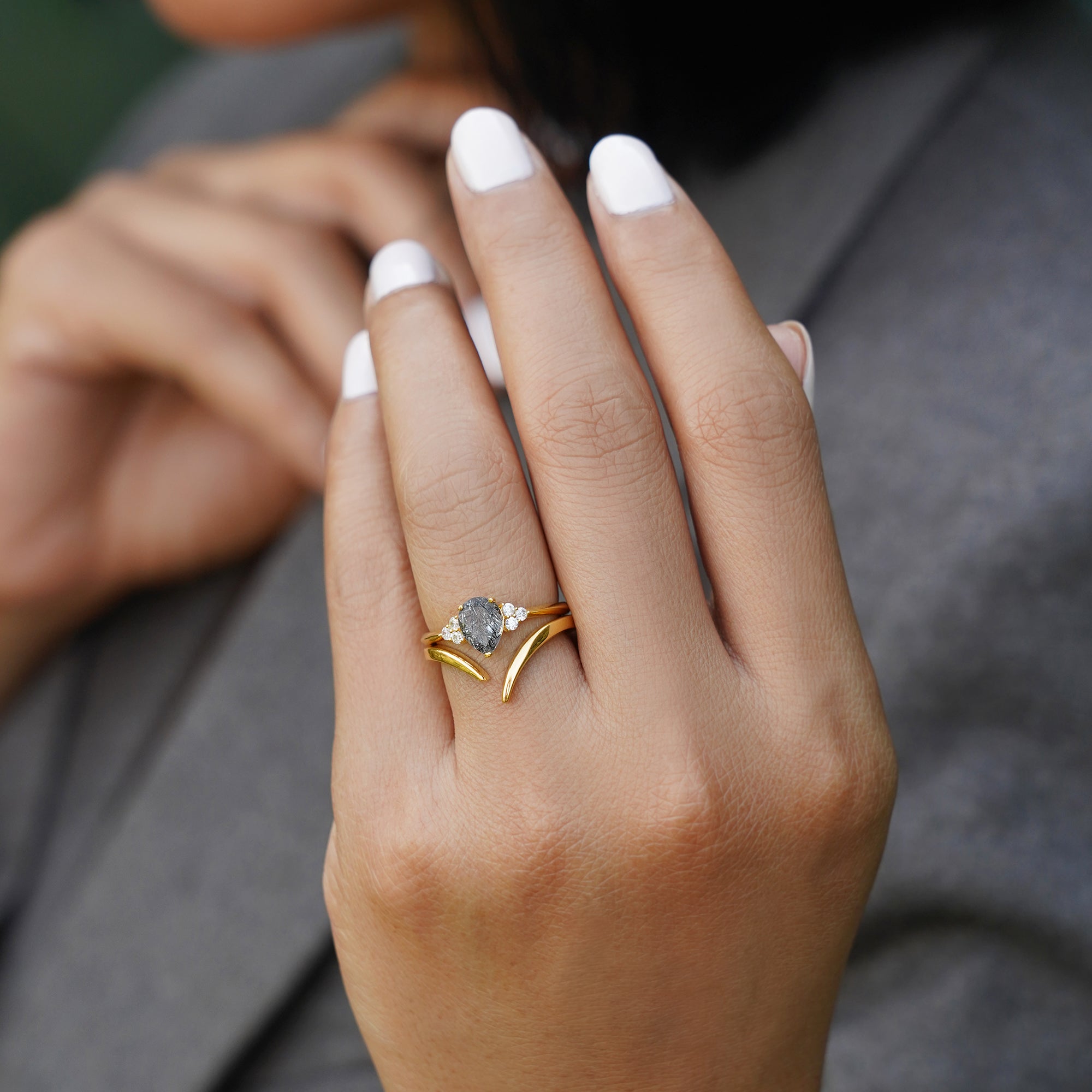 Ibu Solid Plain Tusk Ring | BITS OF BALI JEWELRY