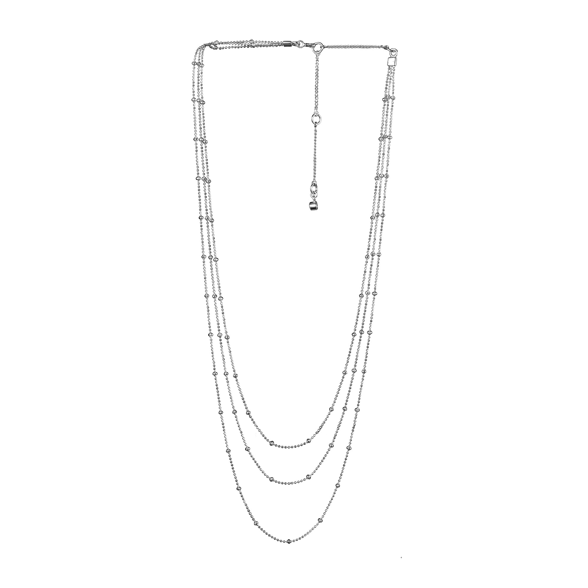 Triple Chain Necklace | BITS OF BALI JEWELRY