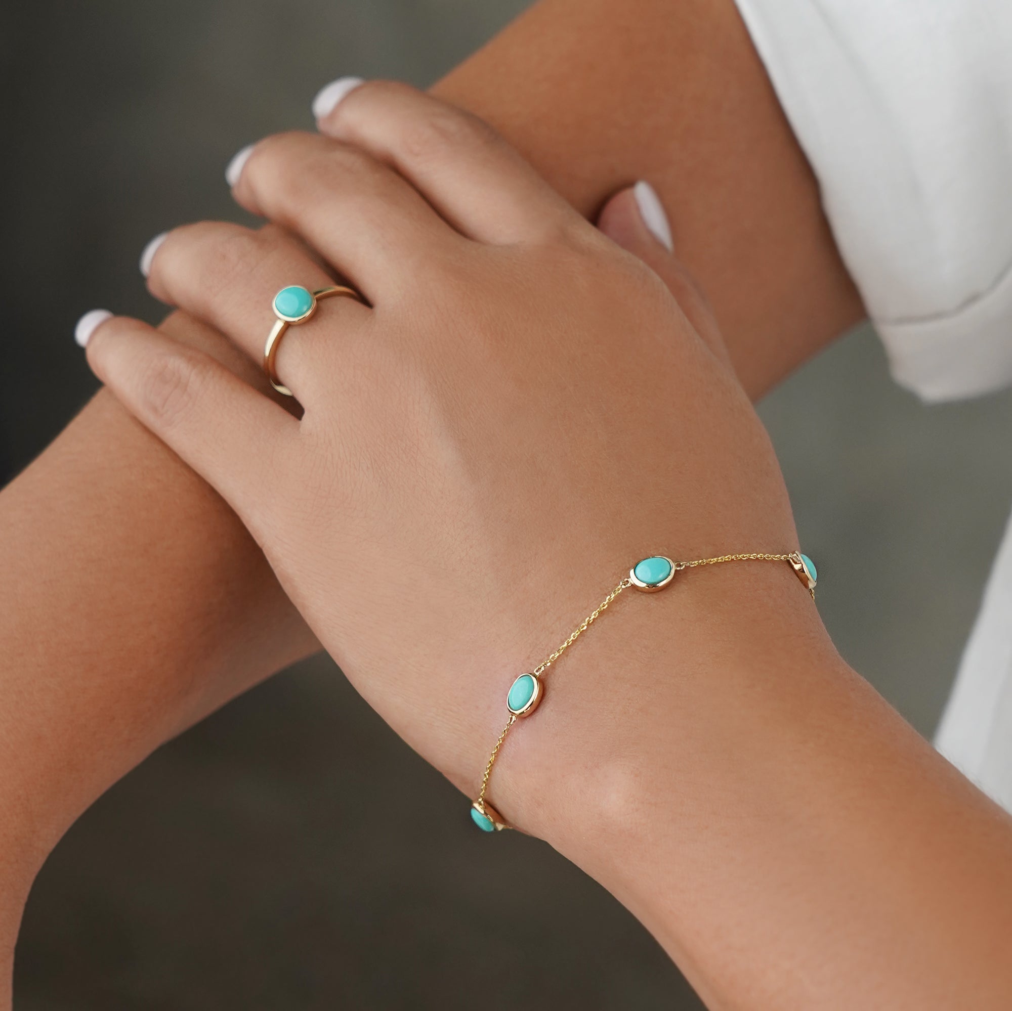 Natural Turquoise Bracelet