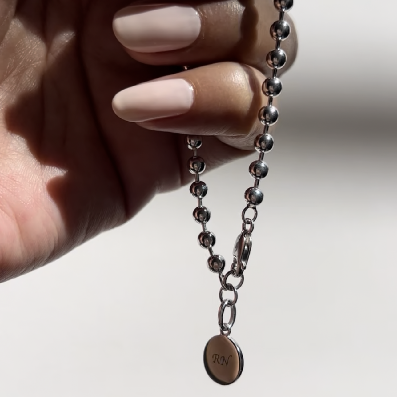 Engraved Unisex Large Ball Bracelet | BITS OF BALI JEWELRY