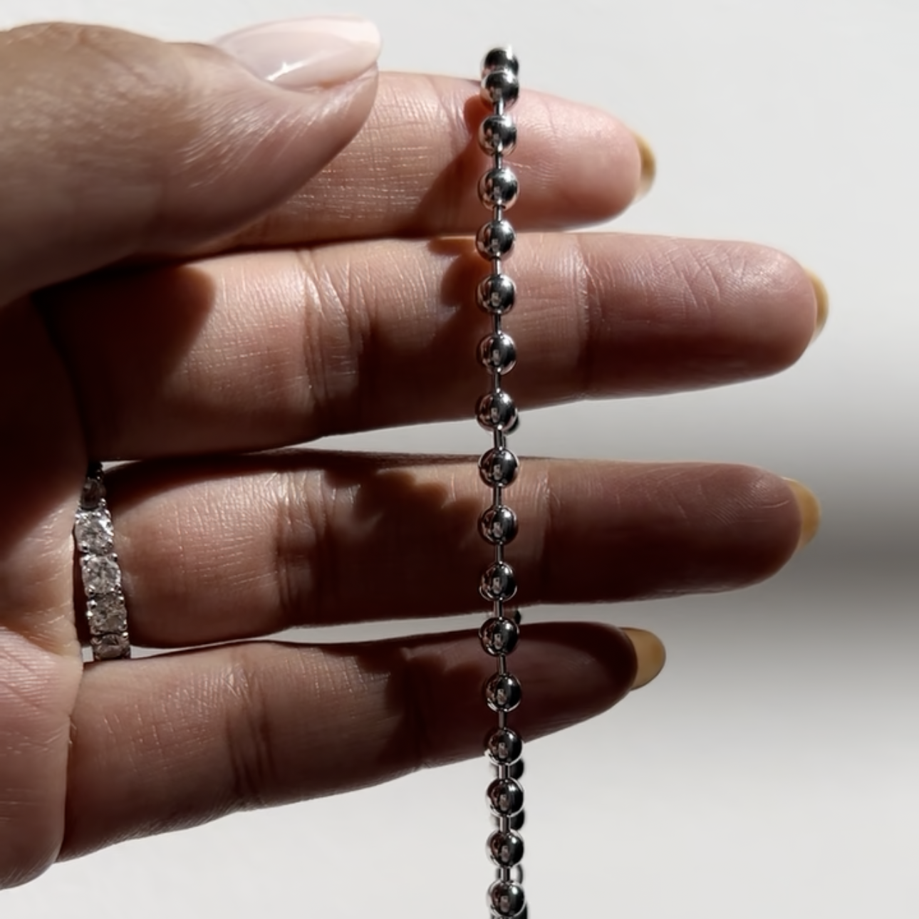 Engraved Unisex Large Ball Bracelet | BITS OF BALI JEWELRY