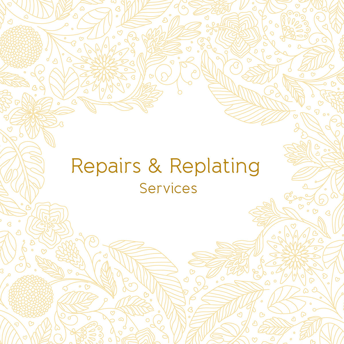 Repairs & Replating Services | BITS OF BALI JEWELRY