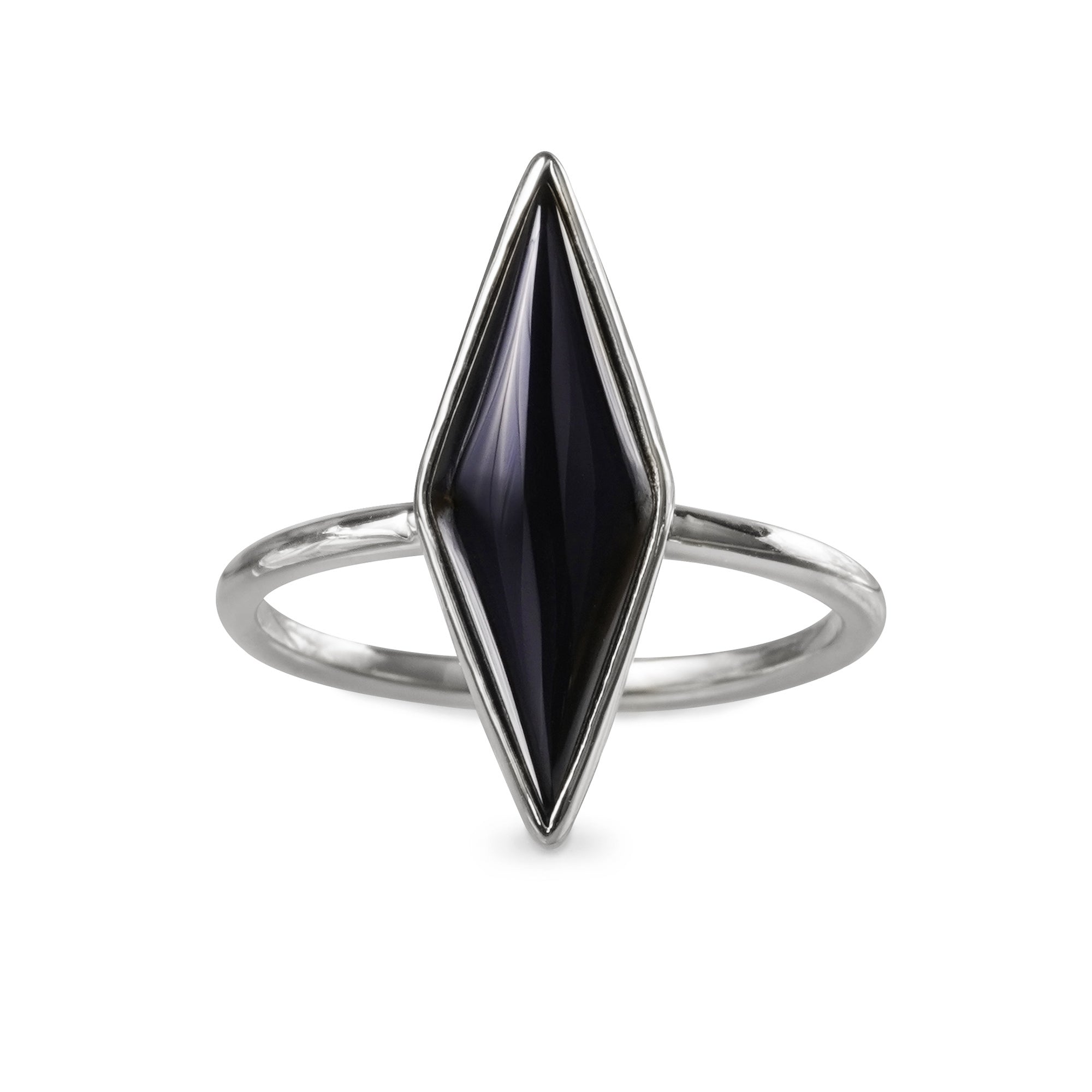 Arya Long Black Onyx Ring | BITS OF BALI JEWELRY