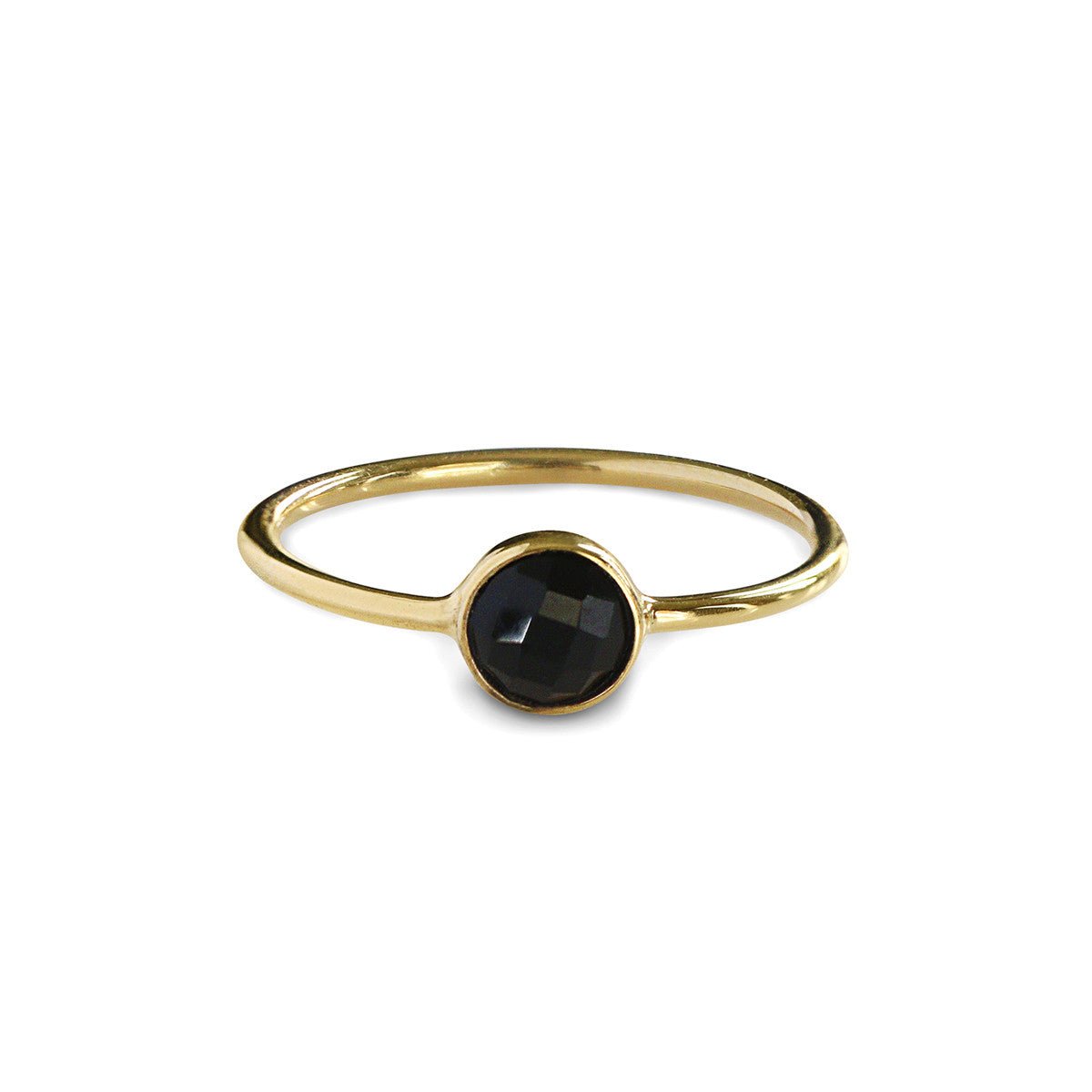 Dipta Medium Bubble Ring - Black Onyx | BITS OF BALI JEWELRY