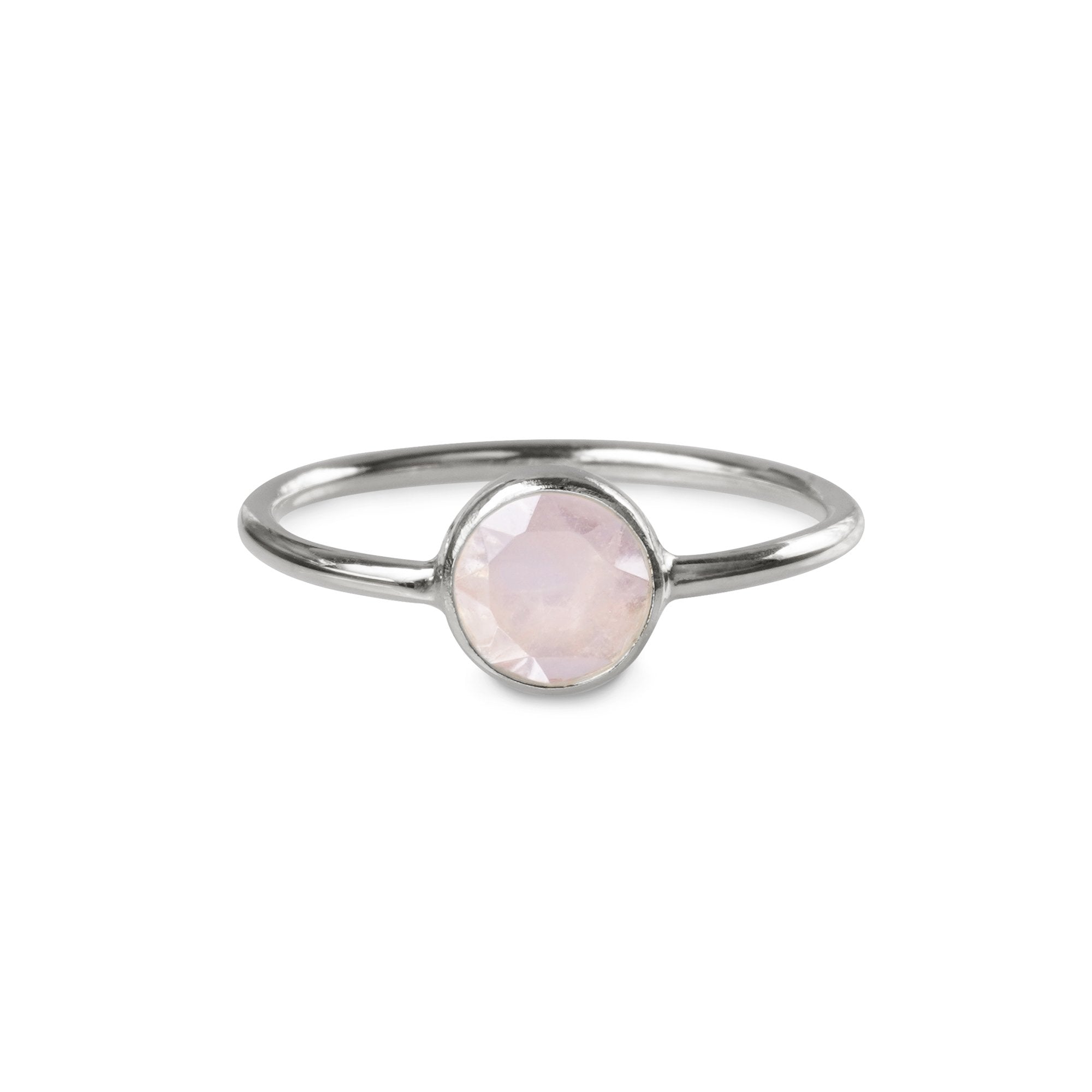 Dipta Medium Bubble Ring - Rose Quartz | BITS OF BALI JEWELRY