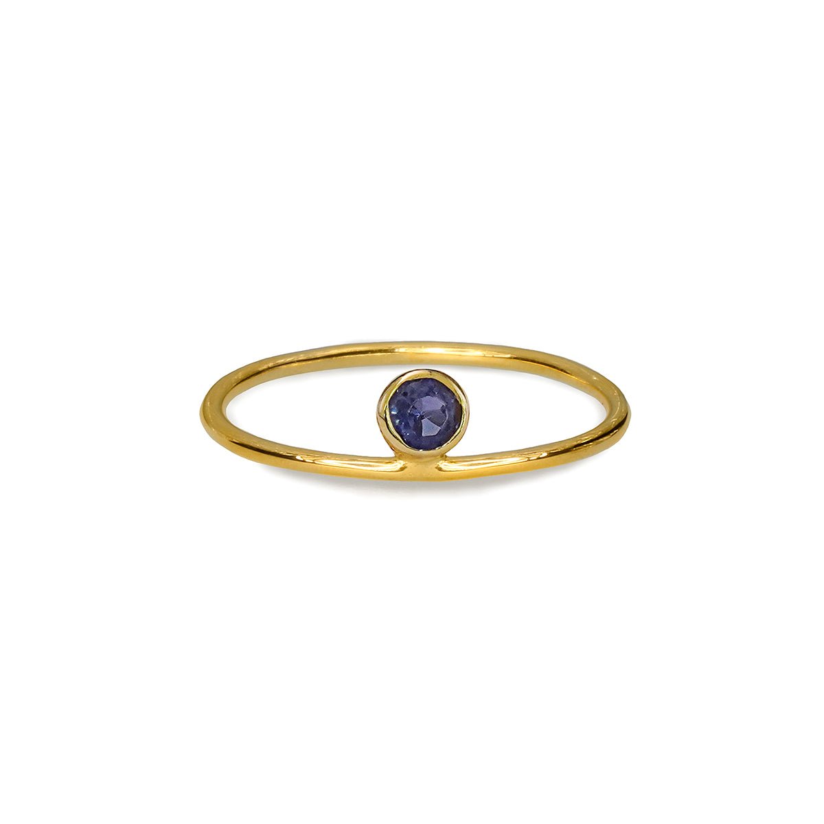 Dipta Tiny Ring - Iolite | BITS OF BALI JEWELRY