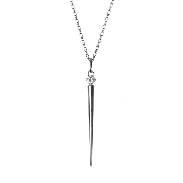 Essential Needle Necklace - Rectangle Cable | BITS OF BALI JEWELRY