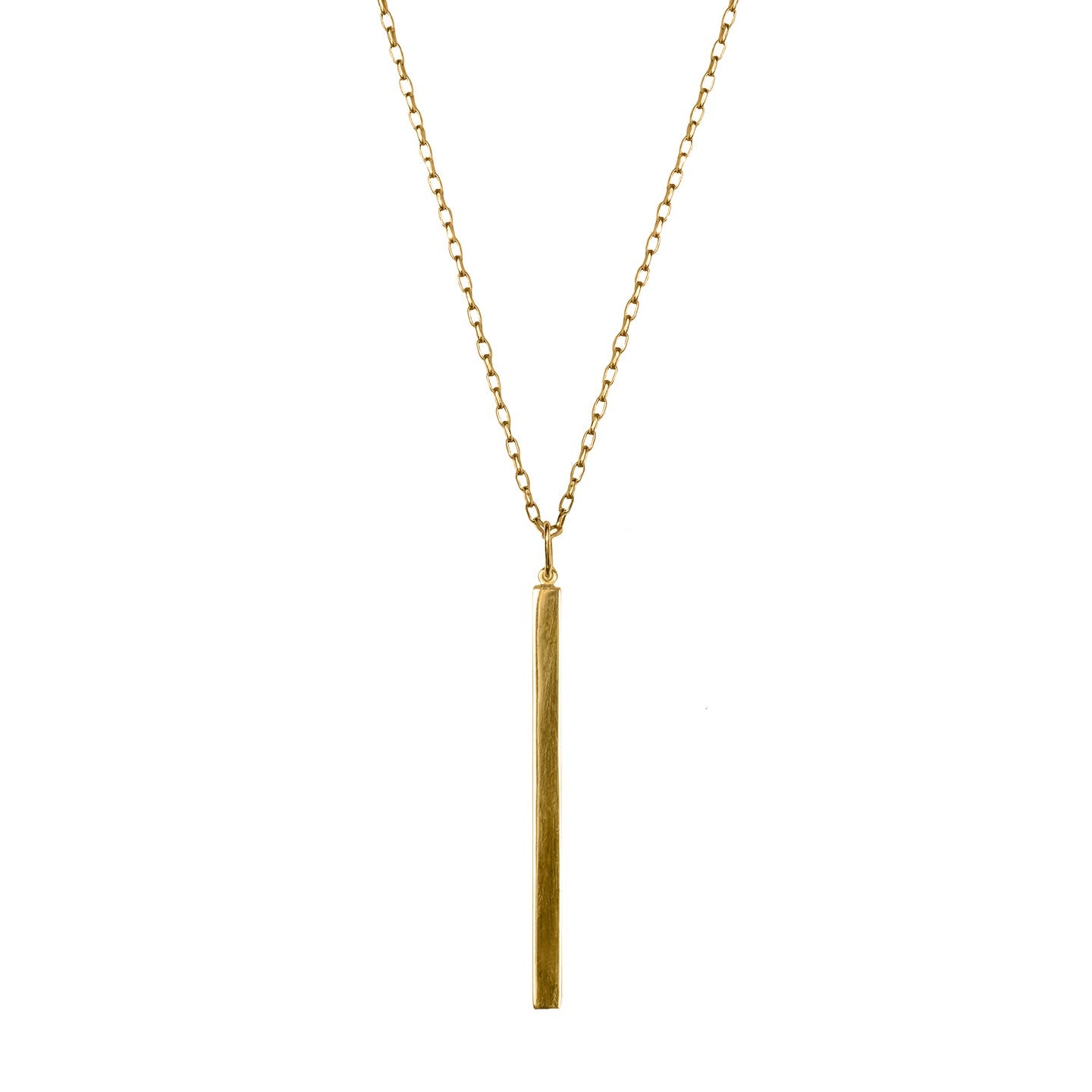 Essential Stick Necklace - Rectangle Cable | BITS OF BALI JEWELRY