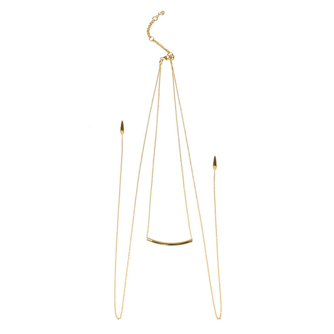 Pipe Tie Necklace | BITS OF BALI JEWELRY