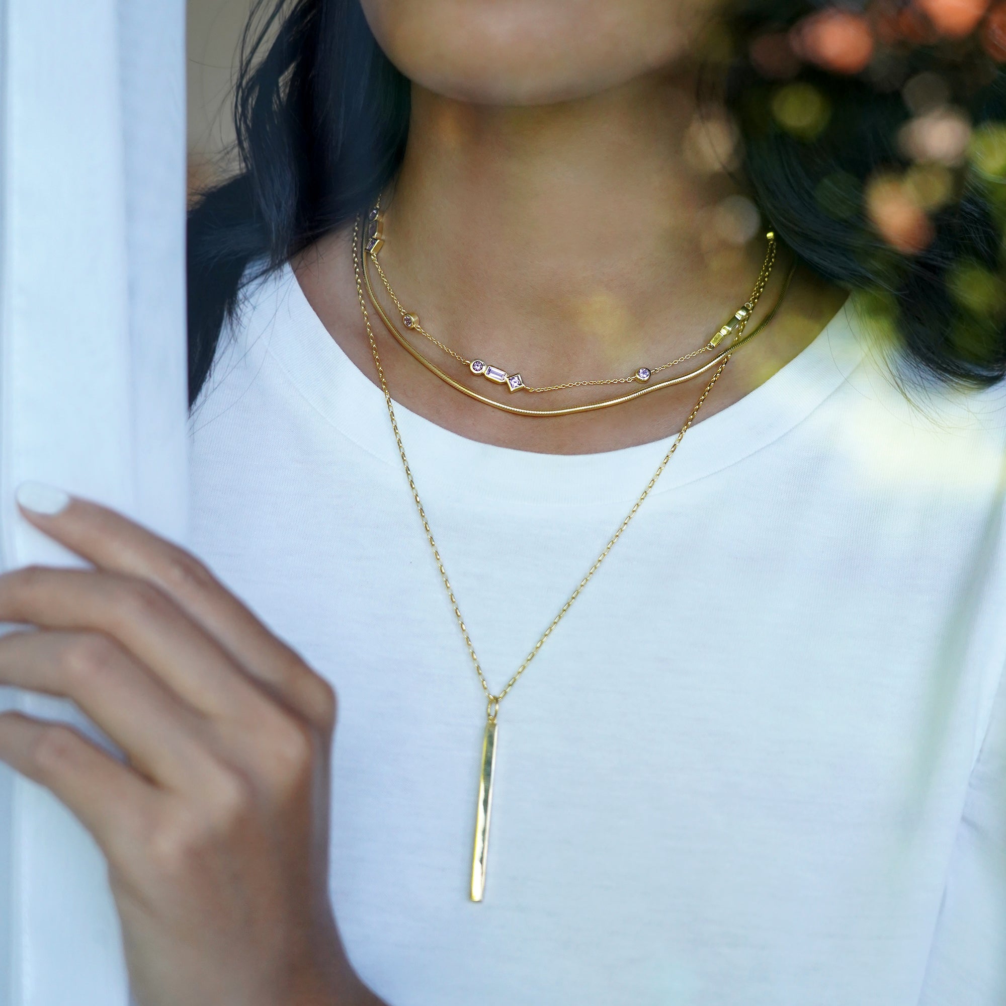 Thick Snake Chain Necklace | BITS OF BALI JEWELRY