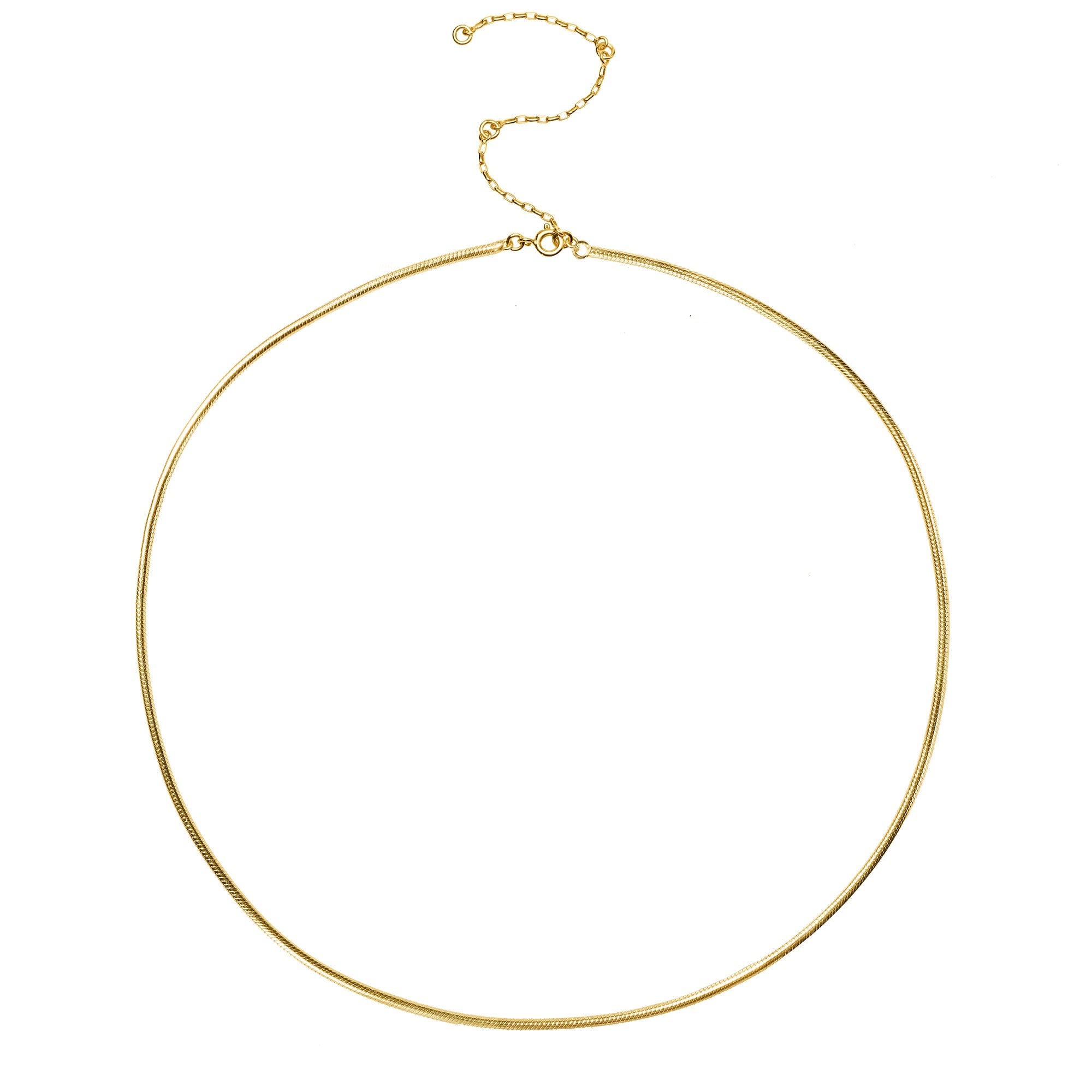 Thick Snake Chain Necklace | BITS OF BALI JEWELRY