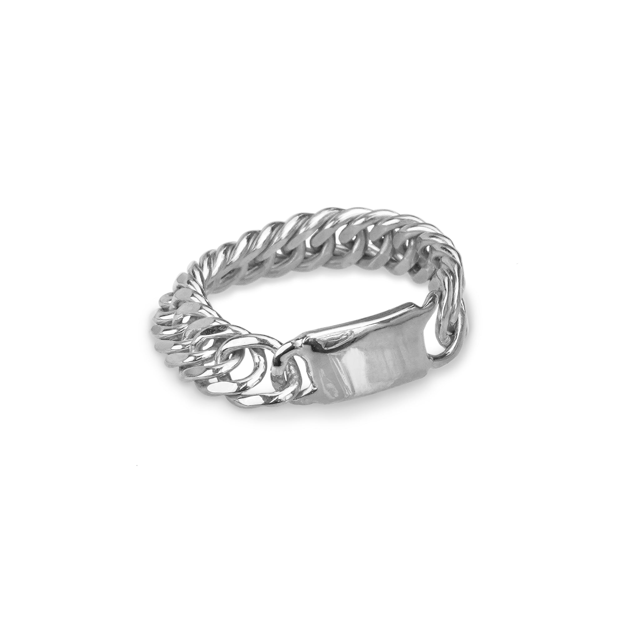 Double Curb Chain Ring | BITS OF BALI JEWELRY