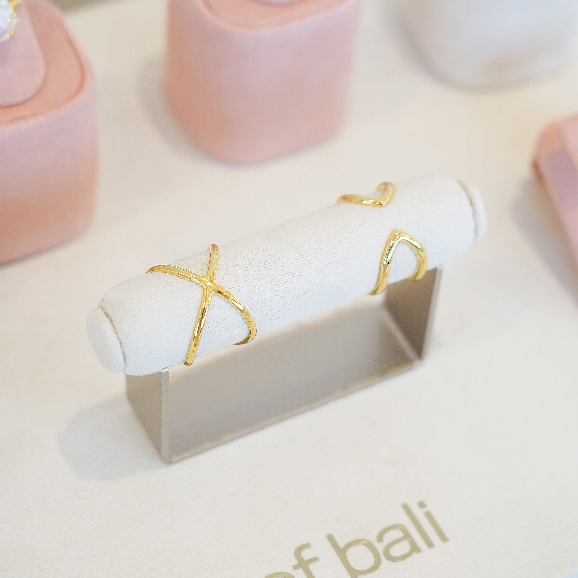 Double Cross Ring - Sterling Silver | BITS OF BALI JEWELRY