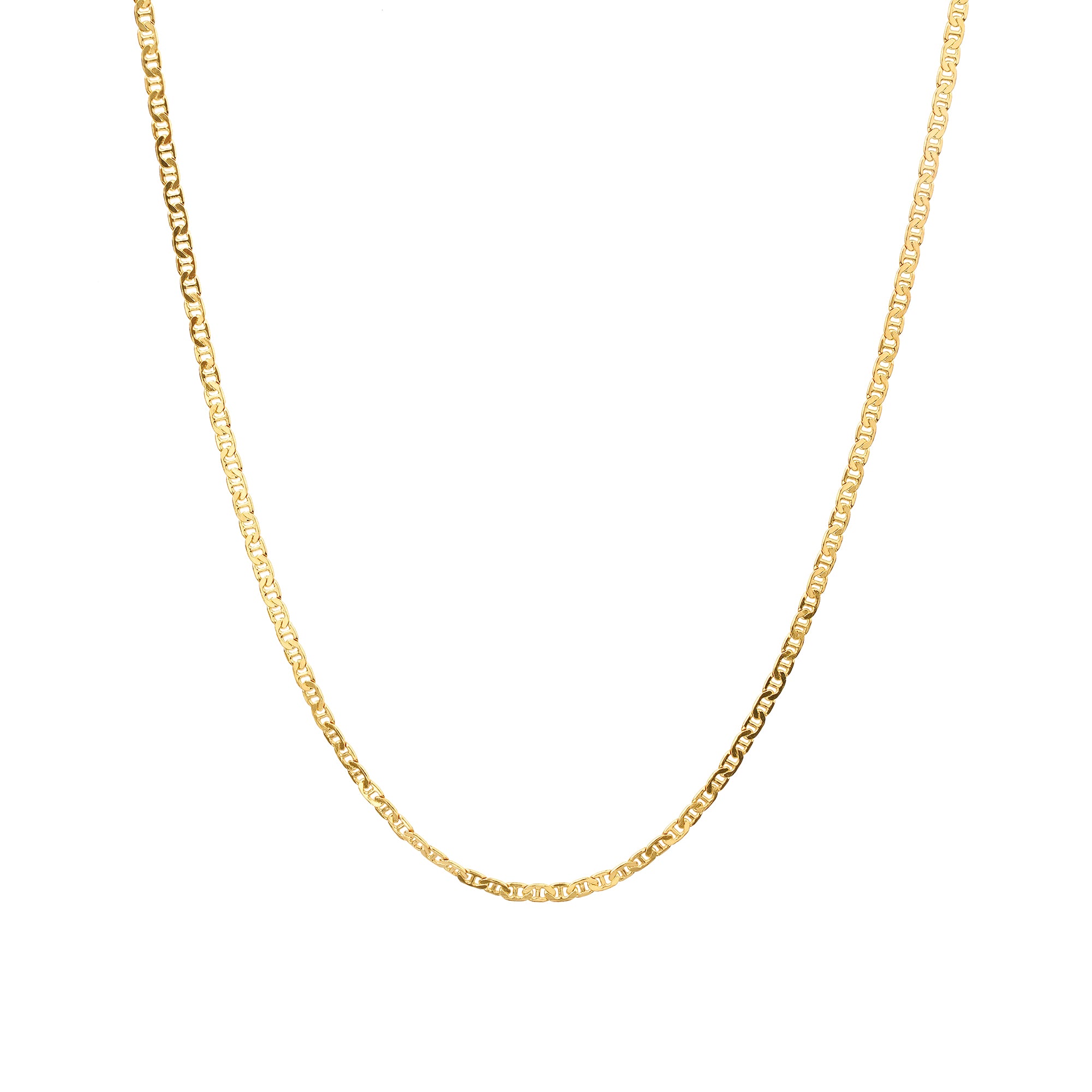 Fancy Figaro Necklace - Gold Vermeil