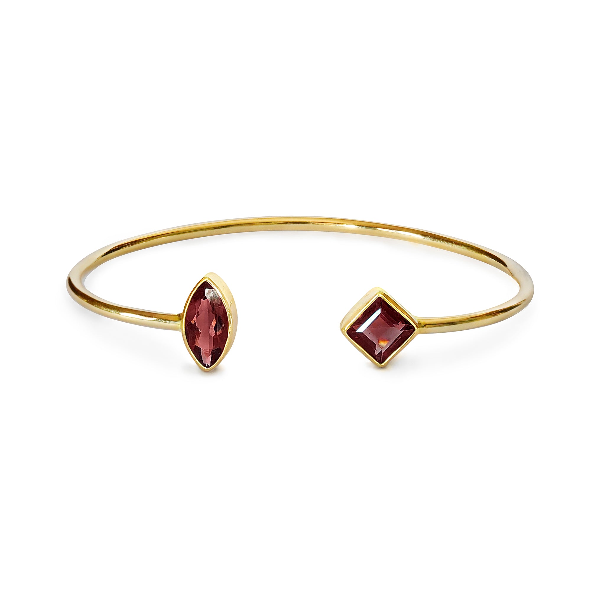 Gita Bracelet - Red Garnet | BITS OF BALI JEWELRY