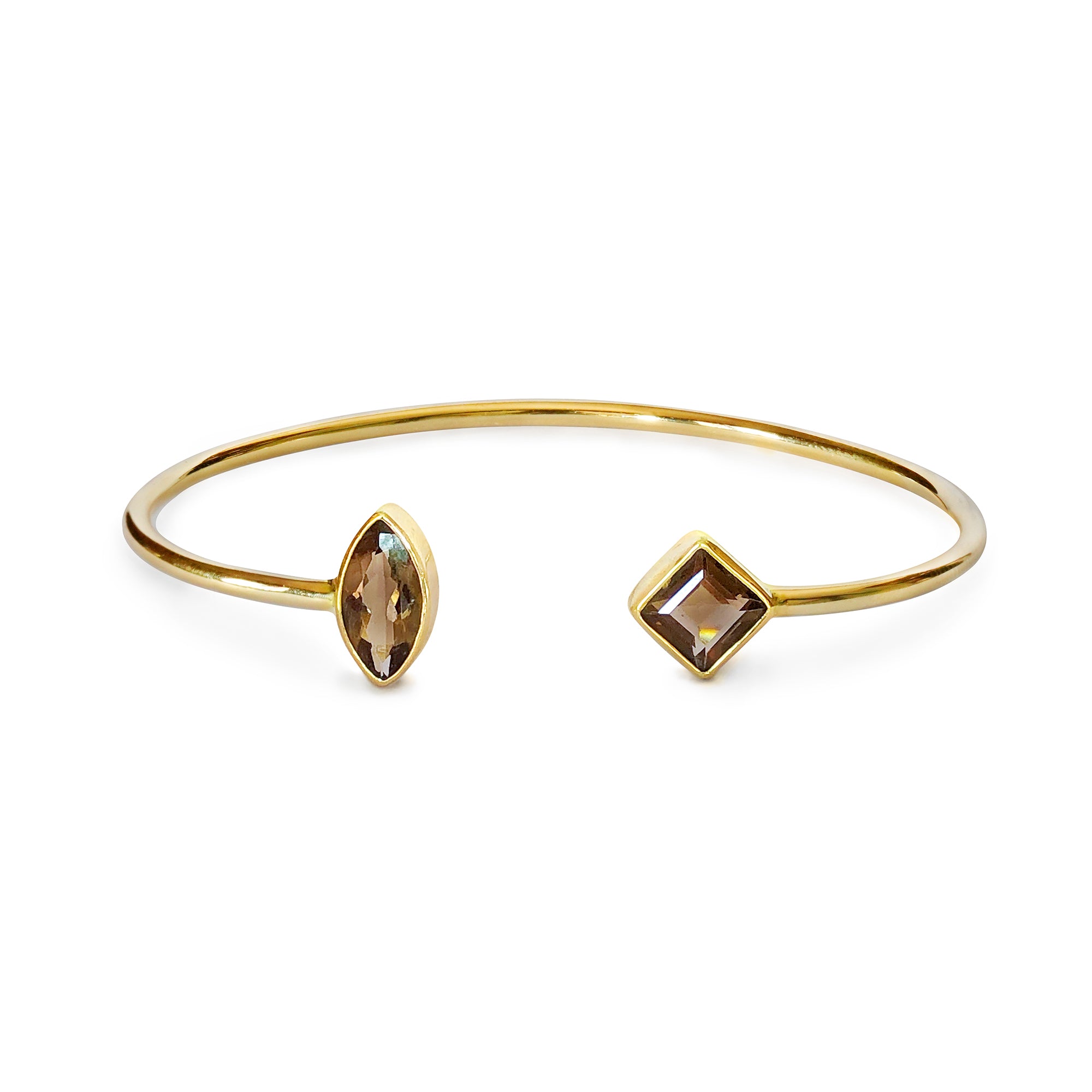 Gita Bracelet - Smokey Quartz | BITS OF BALI JEWELRY