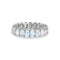 IBU RAINBOW MOONSTONE ETERNITY BAND