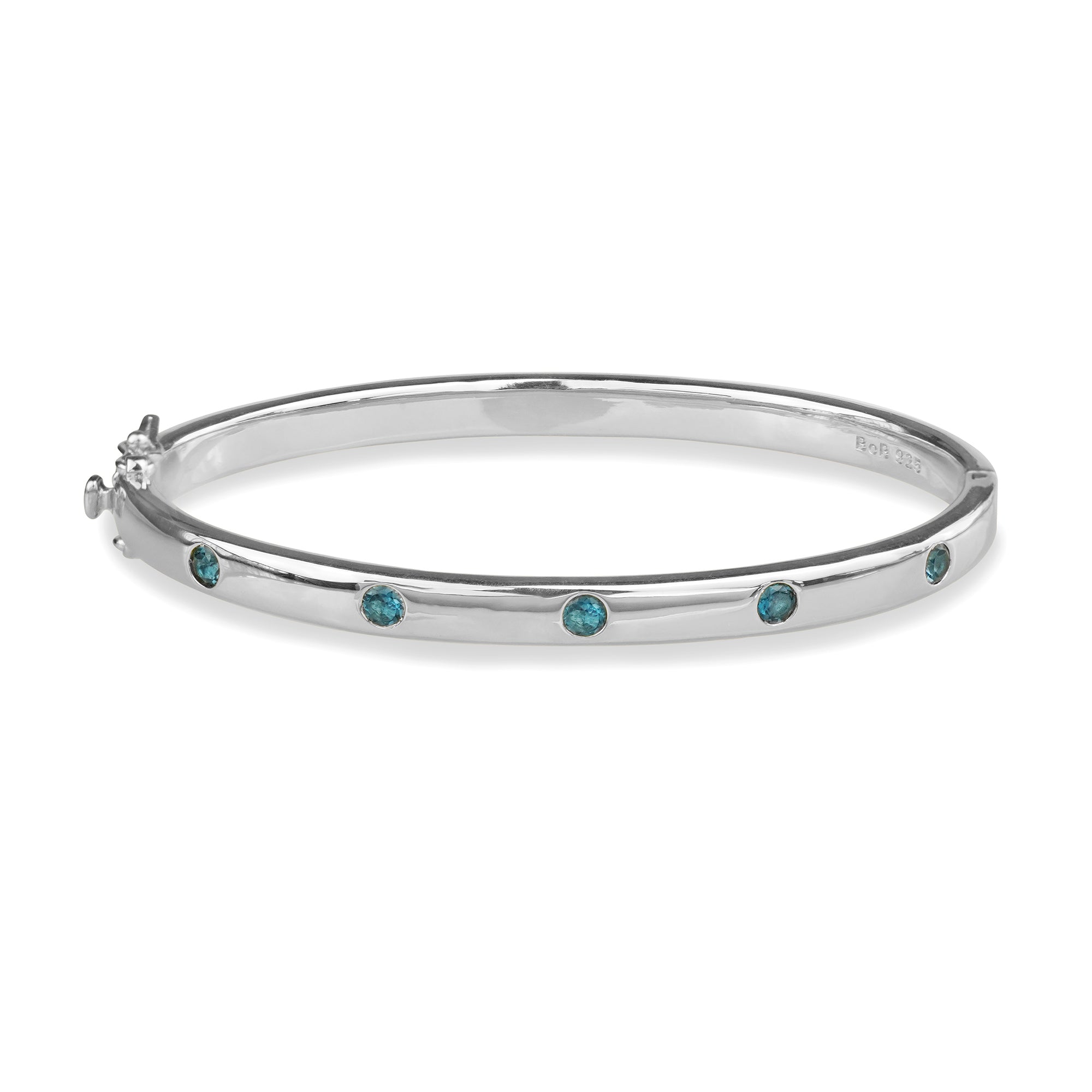 Ibu Five Stone London Blue Topaz Bracelet | BITS OF BALI JEWELRY