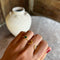 IBU HEART GREEN QUARTZ RING