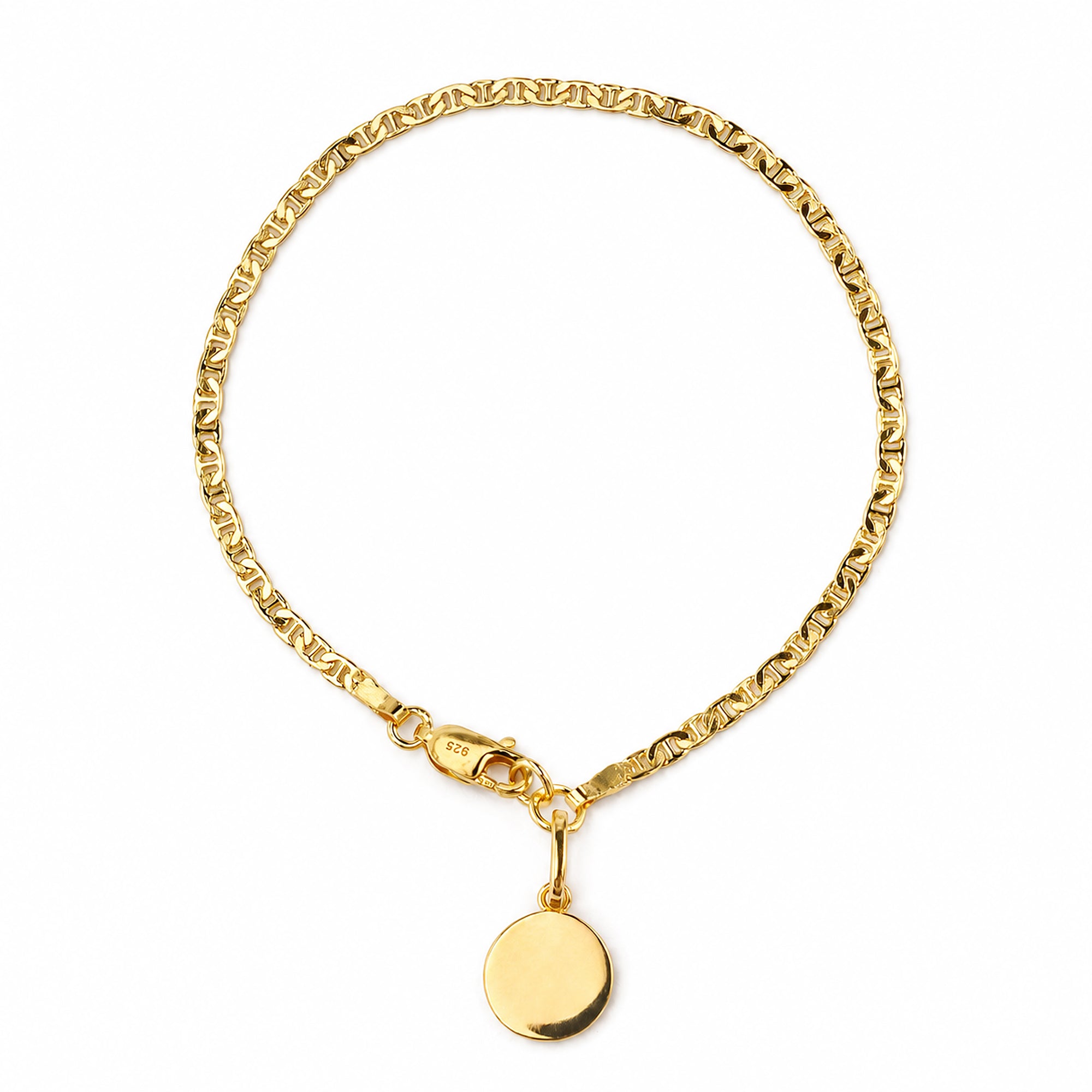 Fancy Figaro Bracelet - Gold Vermeil