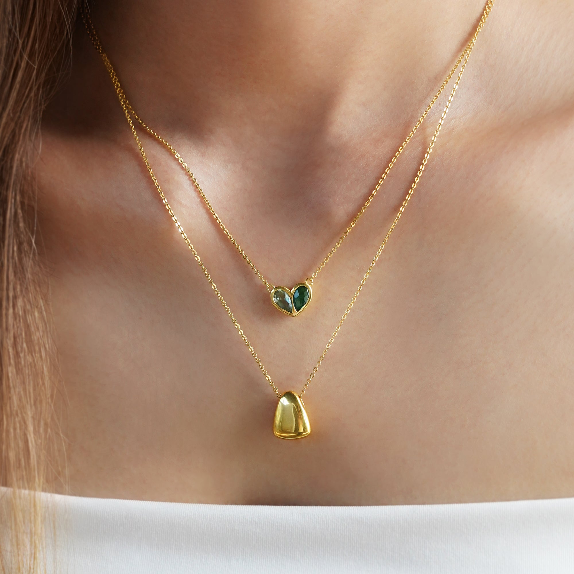 Liquid Drop Necklace - With Engraving | BITS OF BALI JEWELRY