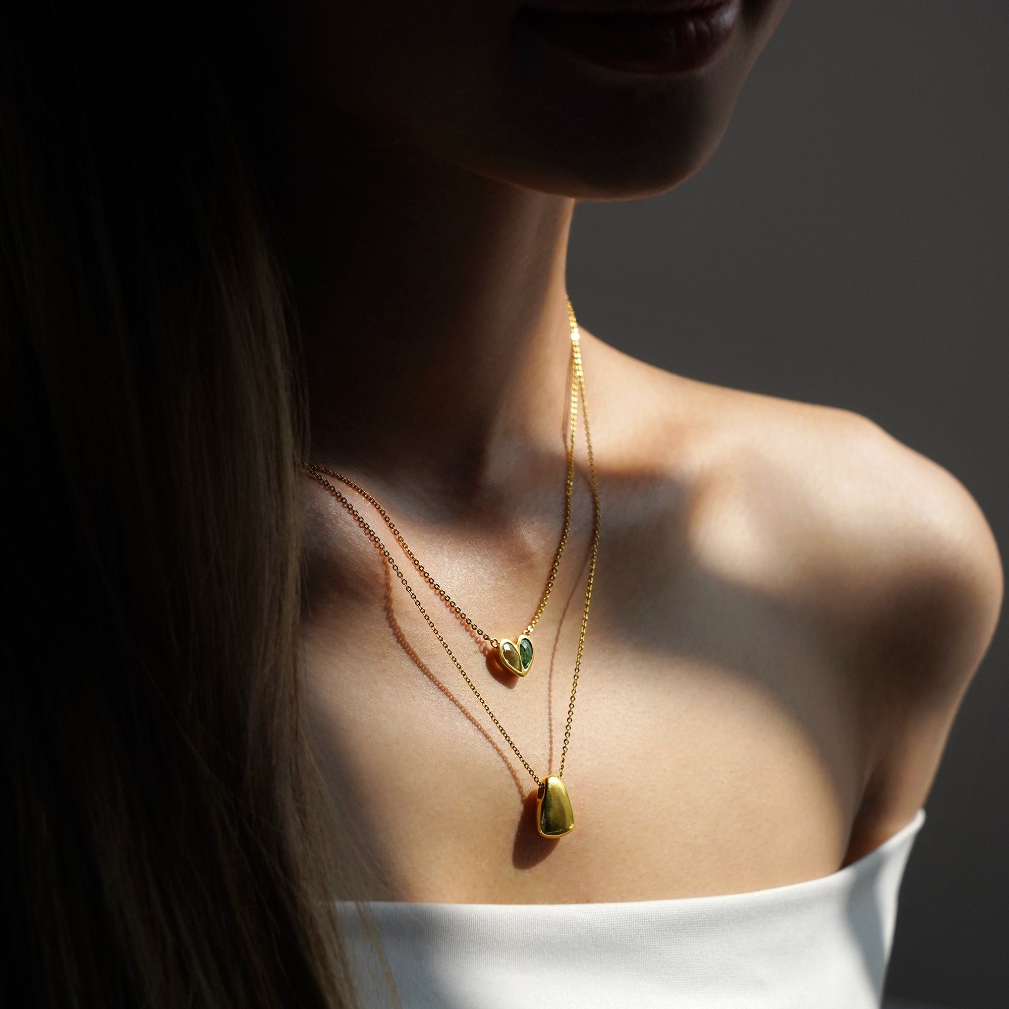 Liquid Drop Necklace - With Engraving | BITS OF BALI JEWELRY