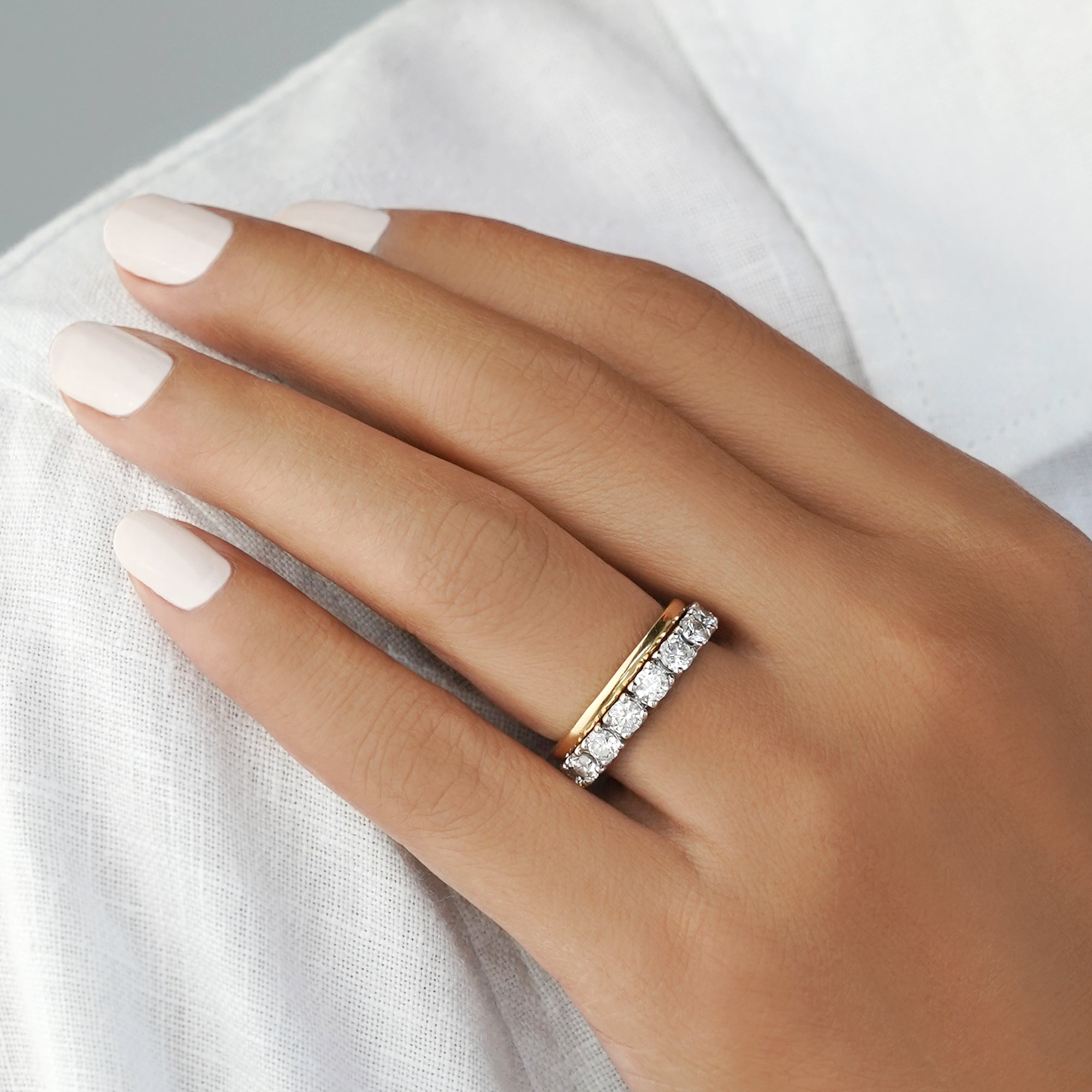 2mm Wedding Band Ring - 18K Yellow Gold | BITS OF BALI JEWELRY