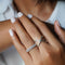 ETERNITY BAND 3 - SOLID 18K WHITE GOLD | BITS OF BALI JEWELRY