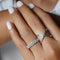 ETERNITY BAND 3 - SOLID 18K WHITE GOLD | BITS OF BALI JEWELRY