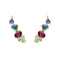 IBU RAINBOW EAR CLIMBER EARRINGS