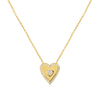 IBU SOLO HEART NECKLACE