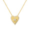 IBU SOLO HEART NECKLACE