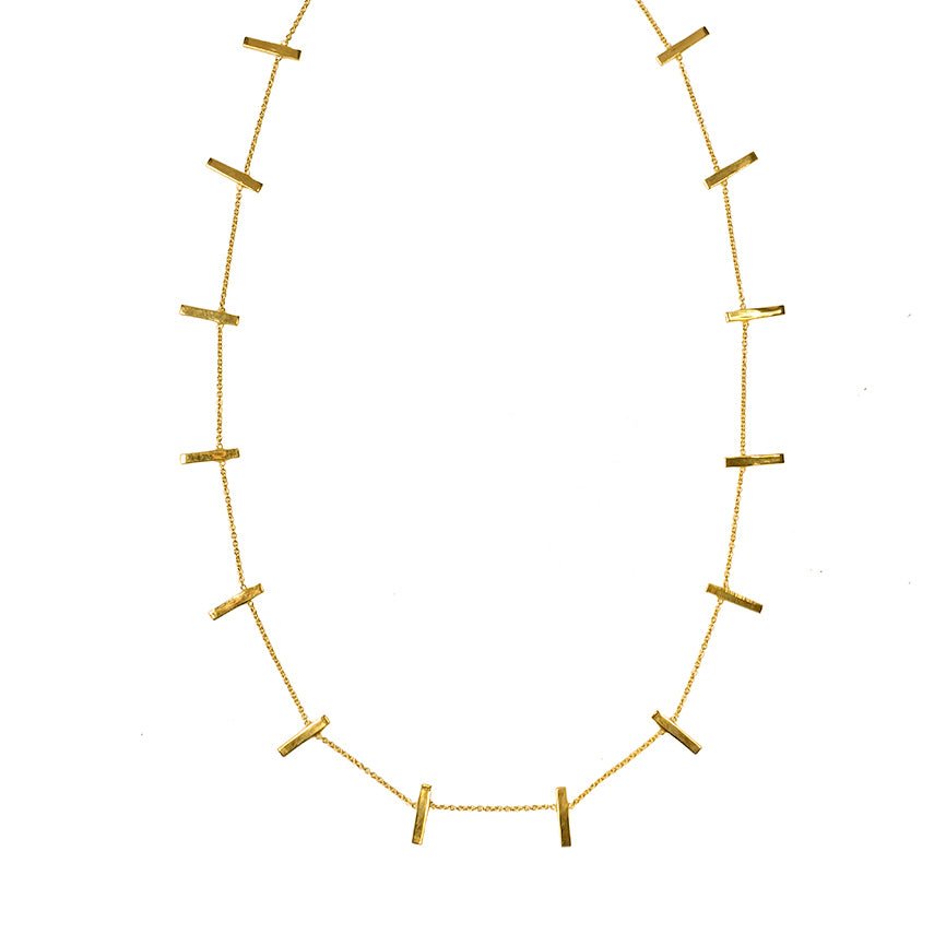 Aruna Vertical Bar Necklace | BITS OF BALI JEWELRY