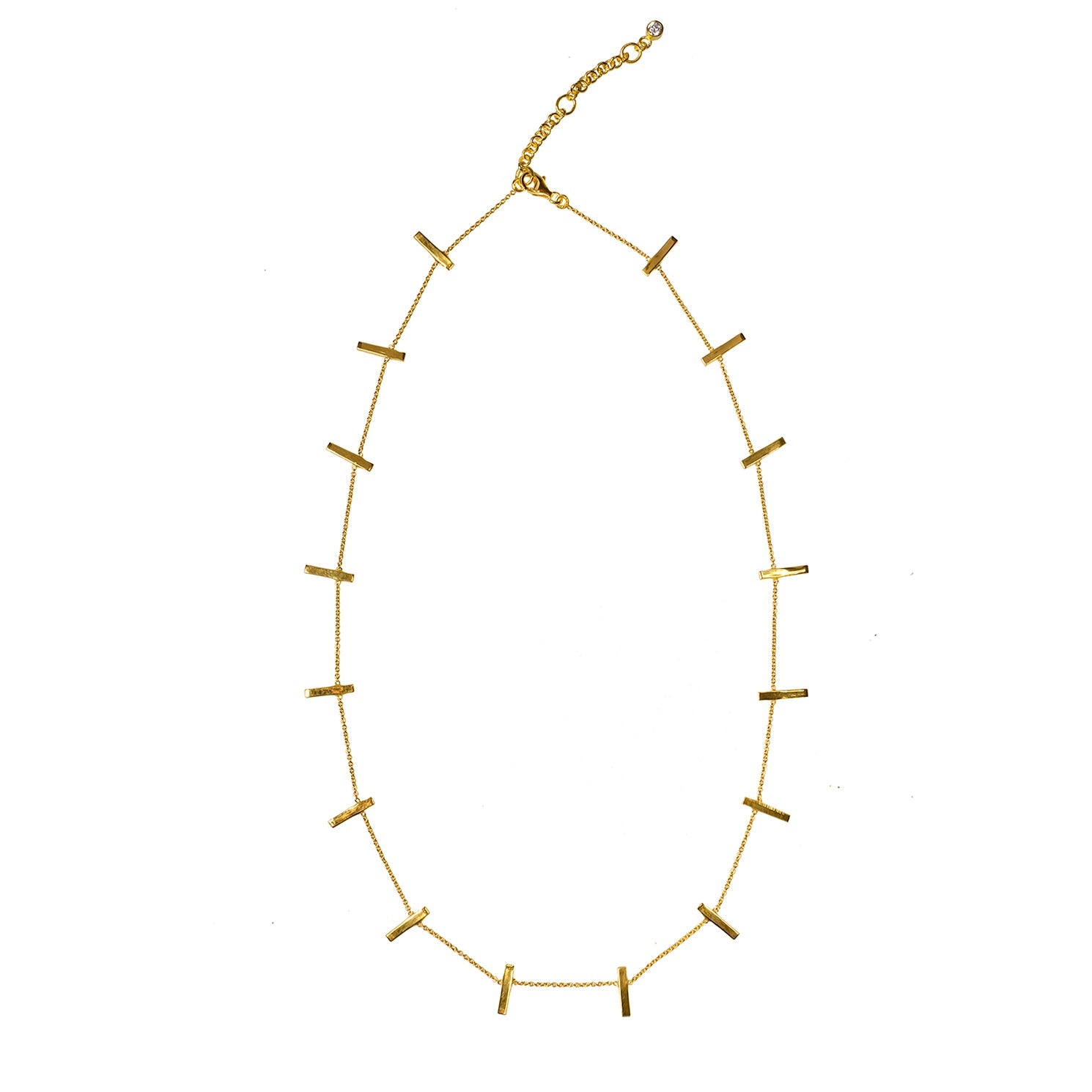 Aruna Vertical Bar Necklace | BITS OF BALI JEWELRY