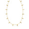 ARUNA VERTICAL BAR NECKLACE - SOLID 18K GOLD - BITS OF BALI JEWELRY