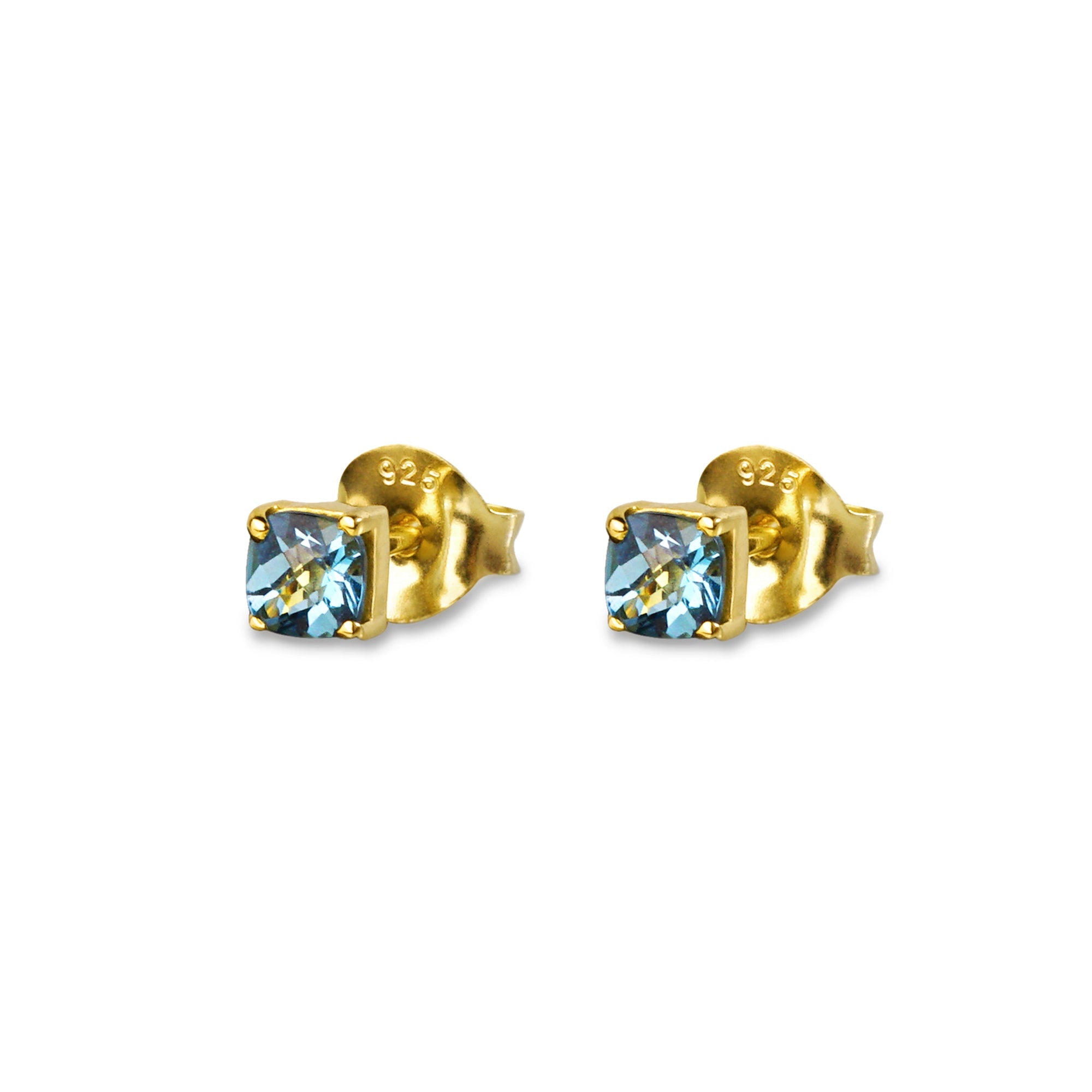 Dipta Single Bubble Earrings - London Blue Topaz | BITS OF BALI JEWELRY