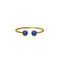 DIPTA TINY DOUBLE BUBBLE RING - LAPIS LAZULI - BITS OF BALI JEWELRY