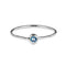 DIPTA TINY SINGLE BUBBLE RING - BLUE TOPAZ - BITS OF BALI JEWELRY