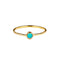 DIPTA TINY SINGLE BUBBLE RING - TURQUOISE - BITS OF BALI JEWELRY