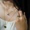 ESSENTIAL ROUND NECKLACE - RECTANGLE CABLE - BITS OF BALI JEWELRY