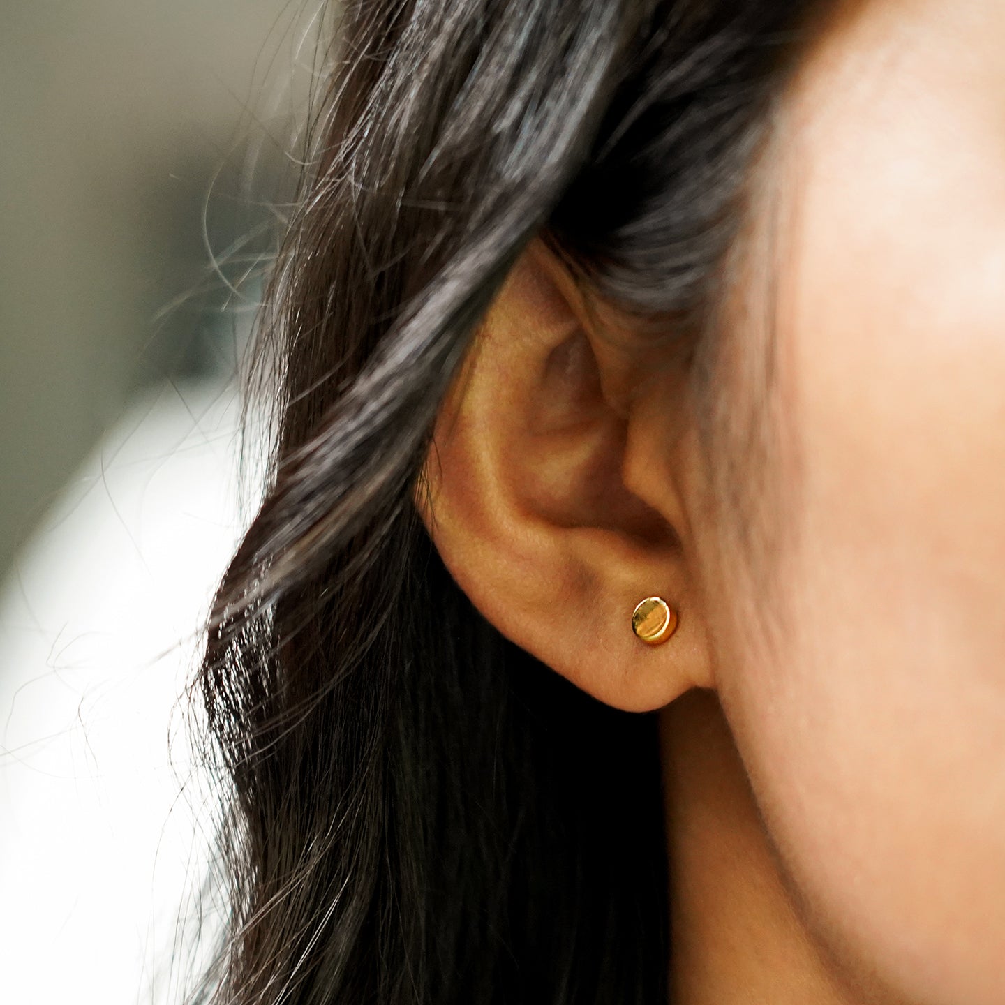 Essential Tiny Round Earrings | BITS OF BALI JEWELRY